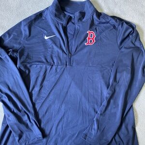 Boston Red Sox 1/4 Zip Sweatshirt